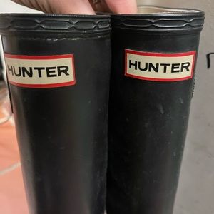 Hunter rain boots (tall)